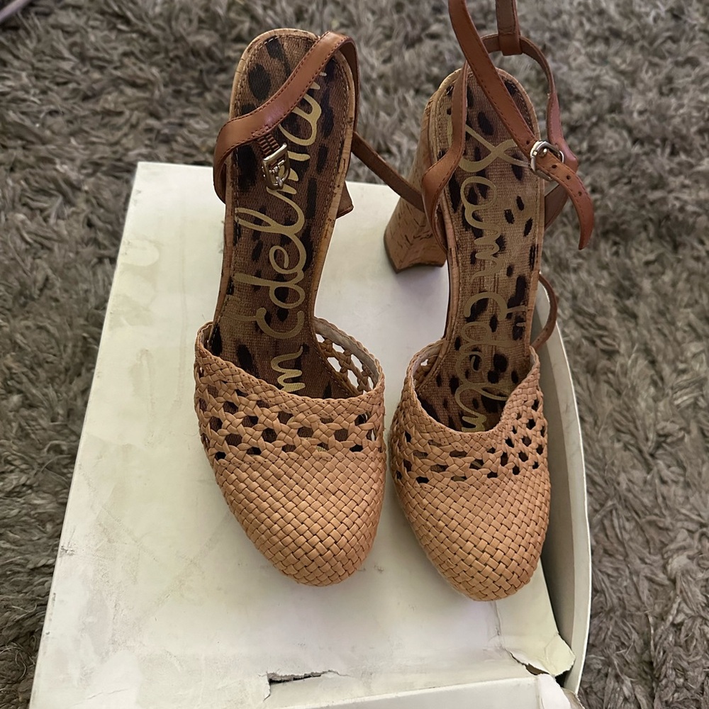 Sam Edelman Cork Heels